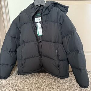 Lacoste Men's Black Puffer Jacket